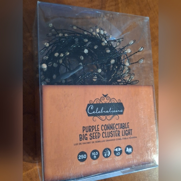 Purple Connectable String Lights - Picture 2 of 10